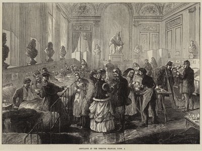 Ambulance au Théâtre Français, Paris - Charles J. Staniland
